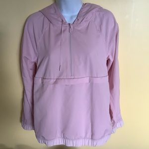 Light Pink Lululemon running windbreaker